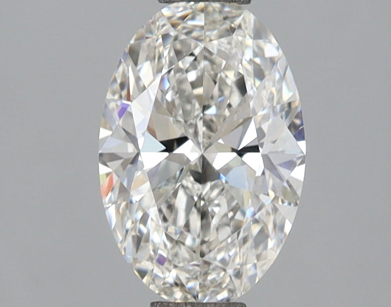 1.08 Carat Oval Shaped, Ideal Cut, F Color, VS1 Clarity, IGI Certified Lab Grown Diamond