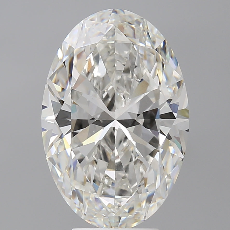 6.01 Carat Oval Shaped, Ideal Cut, F Color, VS1 Clarity, IGI Certified Lab Grown Diamond
