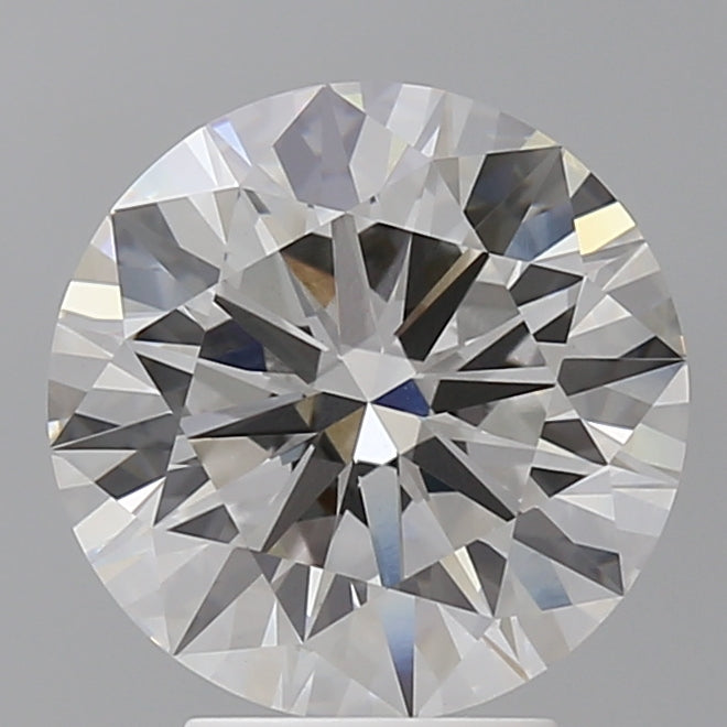 4.08 Carat Round Shaped, Ideal Cut, F Color, VS1 Clarity, IGI Certified Lab Grown Diamond