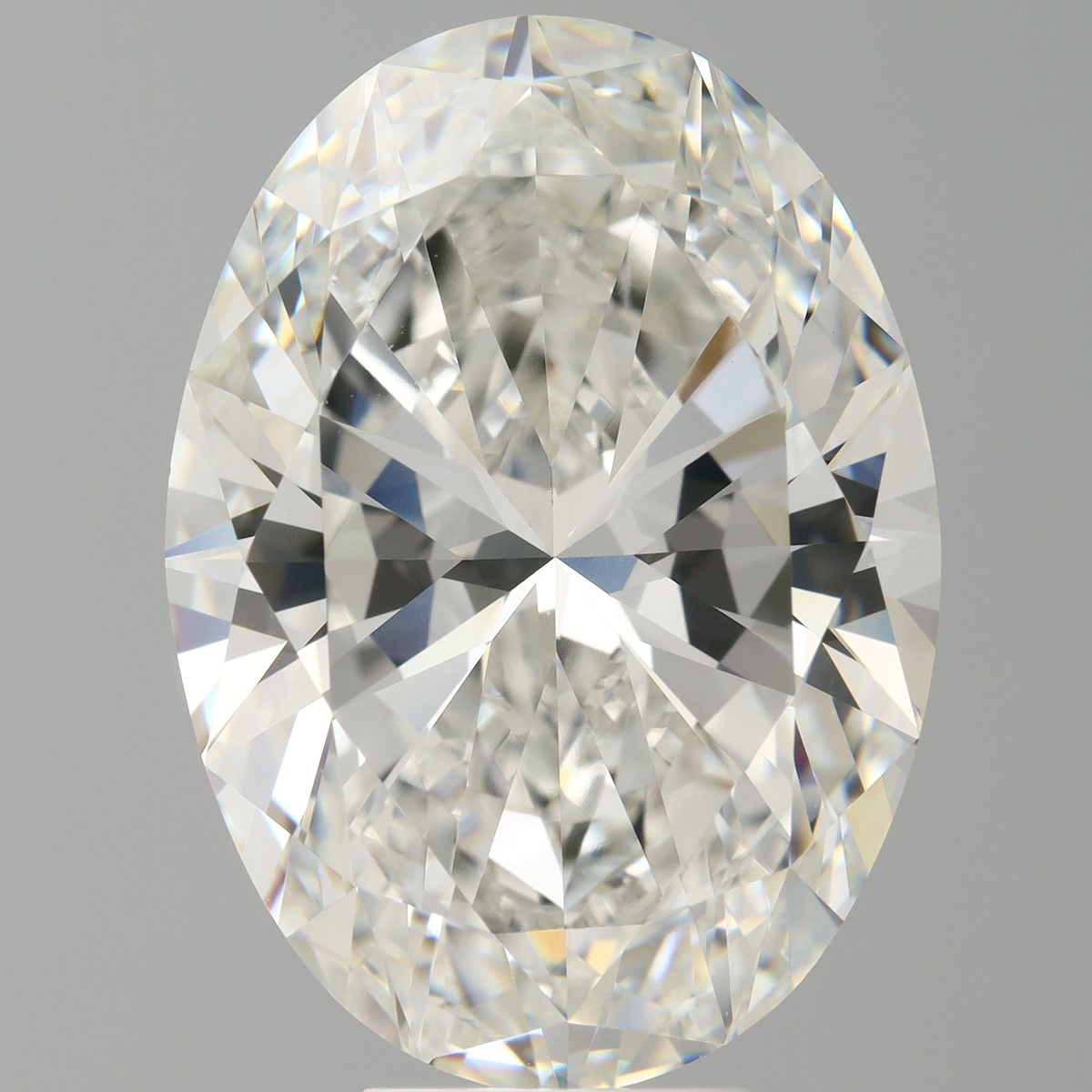 9.03 Carat Oval Shaped, Ideal Cut, F Color, VVS2 Clarity, IGI Certified Lab Grown Diamond