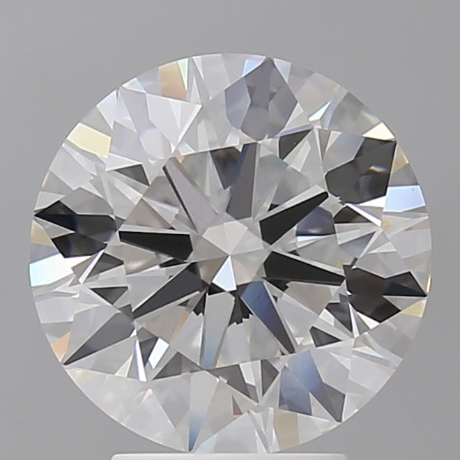 4.03 Carat Round Shaped, Excellent Cut, E Color, VVS2 Clarity, IGI Certified Lab Grown Diamond