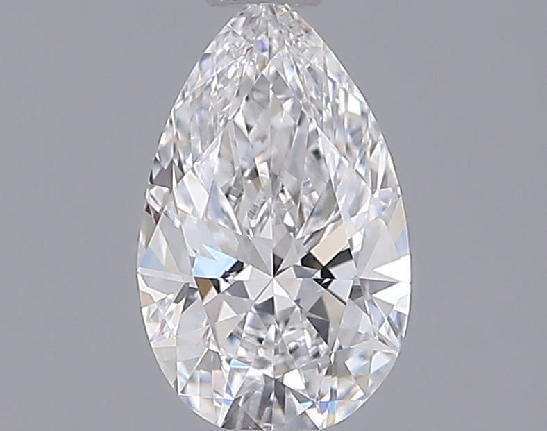 1.06 Carat Pear Shaped, Ideal Cut, D Color, VVS2 Clarity, IGI Certified Lab Grown Diamond
