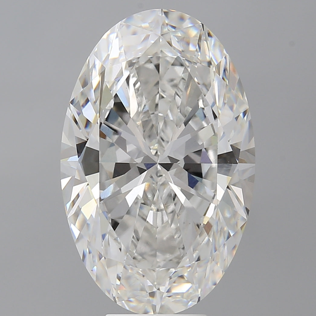 9.08 Carat Oval Shaped, Ideal Cut, F Color, VS1 Clarity, IGI Certified Lab Grown Diamond