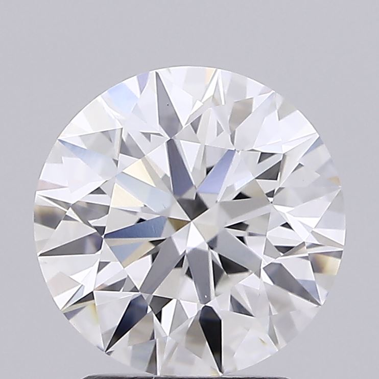 2.50 Carat Round Shaped, Ideal Cut, G Color, VVS2 Clarity, IGI Certified Lab Grown Diamond