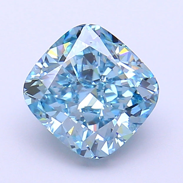 2.03 Carat Cushion Shaped, Very Good Cut, VVS2 Clarity, IGI Certified Lab Grown Diamond