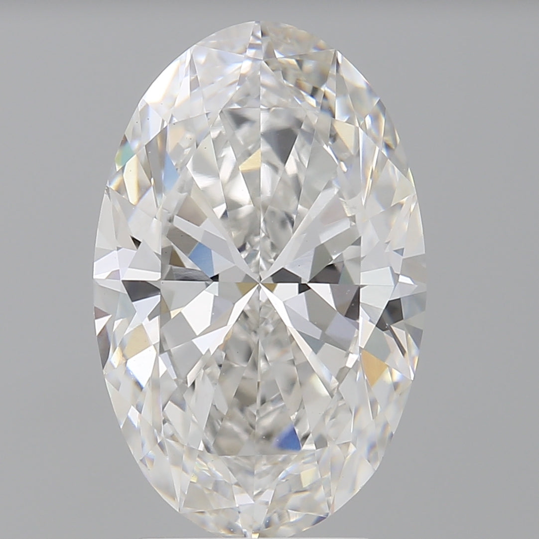 4.01 Carat Oval Shaped, Ideal Cut, F Color, VS1 Clarity, IGI Certified Lab Grown Diamond