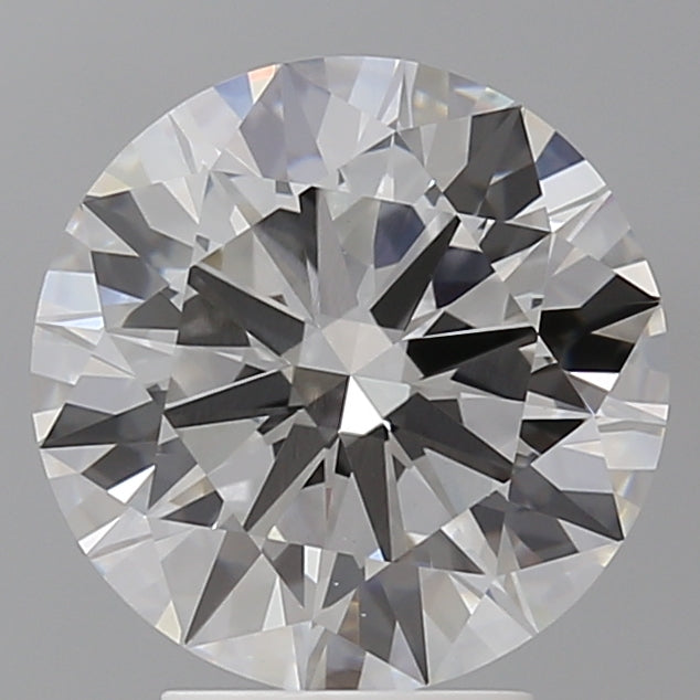 3.94 Carat Round Shaped, Ideal Cut, E Color, VVS2 Clarity, IGI Certified Lab Grown Diamond