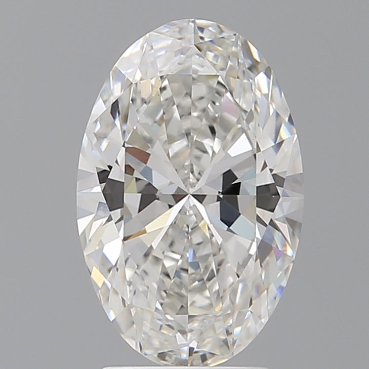3.08 Carat Oval Shaped, Ideal Cut, F Color, VS1 Clarity, IGI Certified Lab Grown Diamond