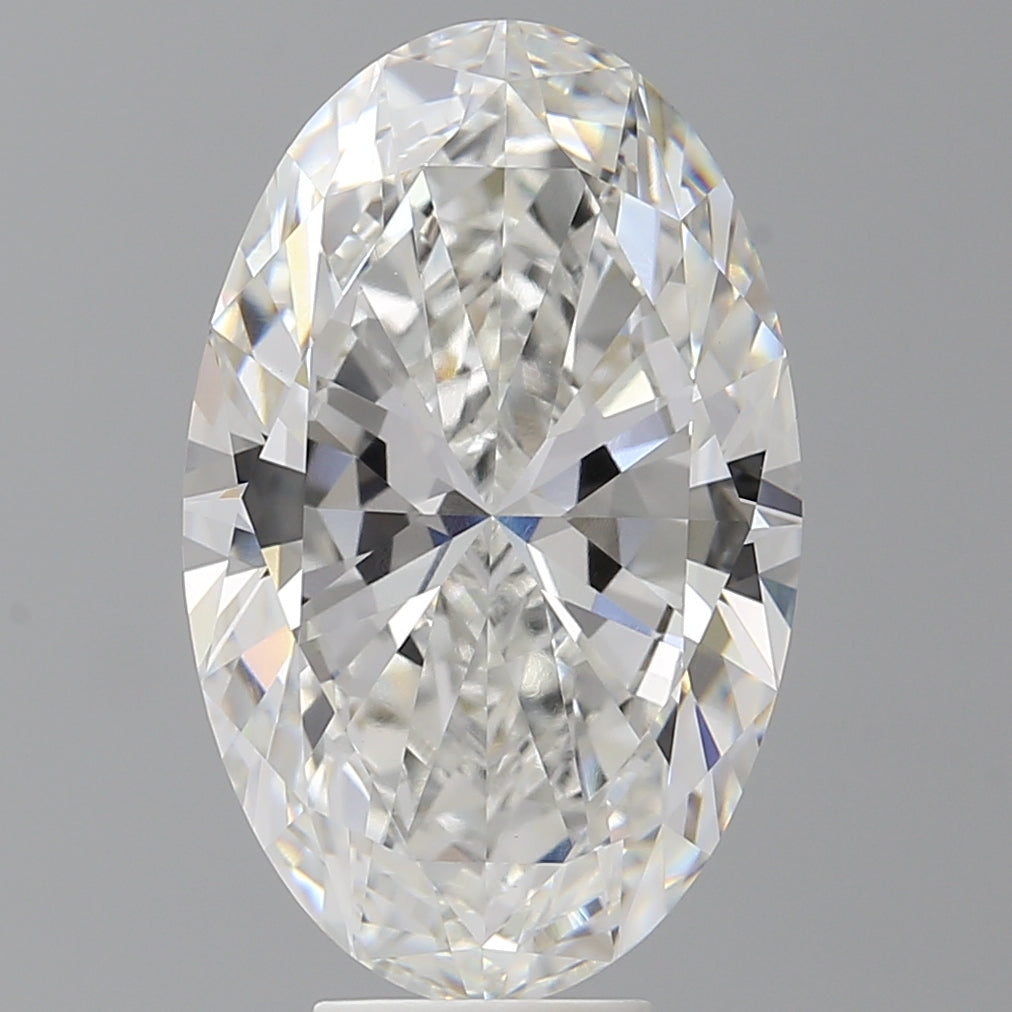 8.02 Carat Oval Shaped, Ideal Cut, F Color, VVS2 Clarity, IGI Certified Lab Grown Diamond