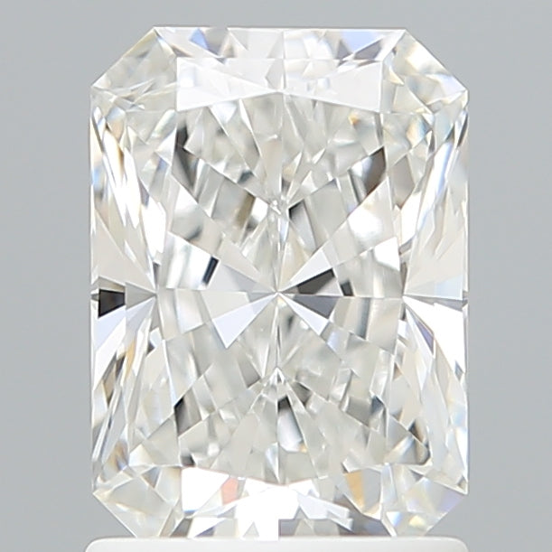 1.59 Carat Radiant Shaped, Ideal Cut, E Color, VVS1 Clarity, IGI Certified Lab Grown Diamond