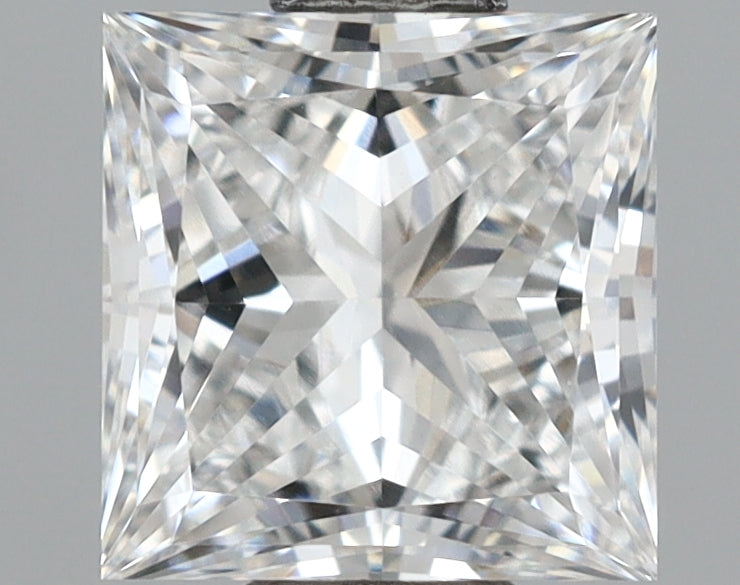 1.00 Carat Princess Shaped, Very Good Cut, E Color, VVS2 Clarity, IGI Certified Lab Grown Diamond