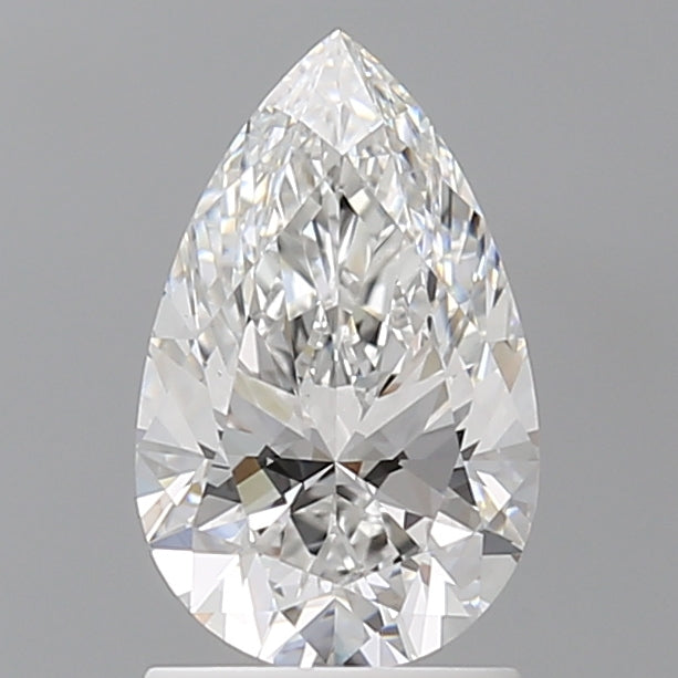 1.58 Carat Pear Shaped, Ideal Cut, E Color, VVS2 Clarity, IGI Certified Lab Grown Diamond