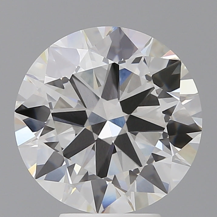 5.03 Carat Round Shaped, Excellent Cut, F Color, VVS2 Clarity, IGI Certified Lab Grown Diamond