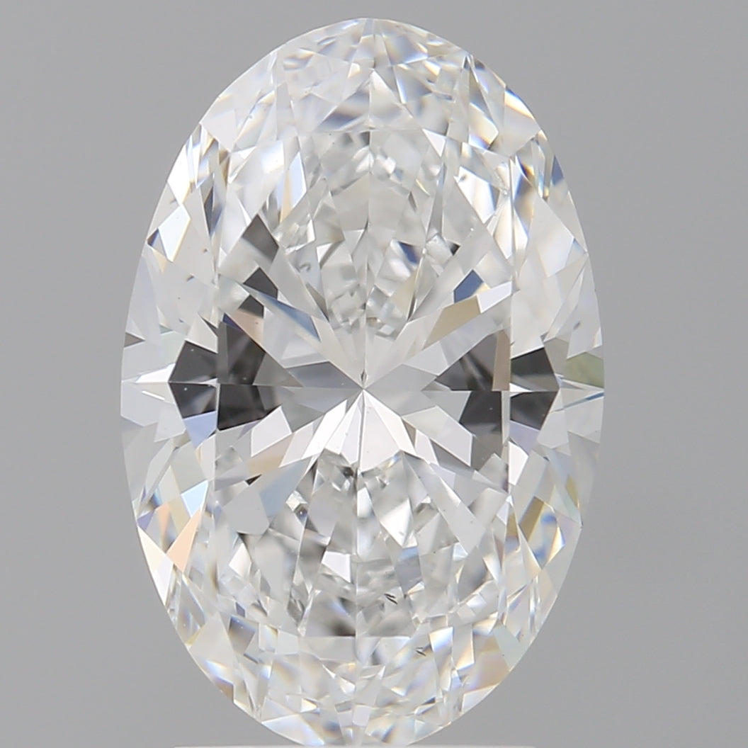 3.03 Carat Oval Shaped, Ideal Cut, E Color, VS2 Clarity, IGI Certified Lab Grown Diamond