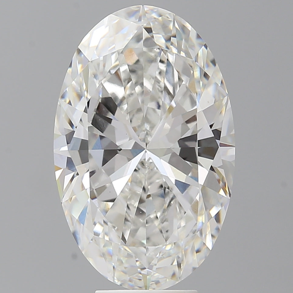7.10 Carat Oval Shaped, Excellent Cut, F Color, VVS2 Clarity, IGI Certified Lab Grown Diamond