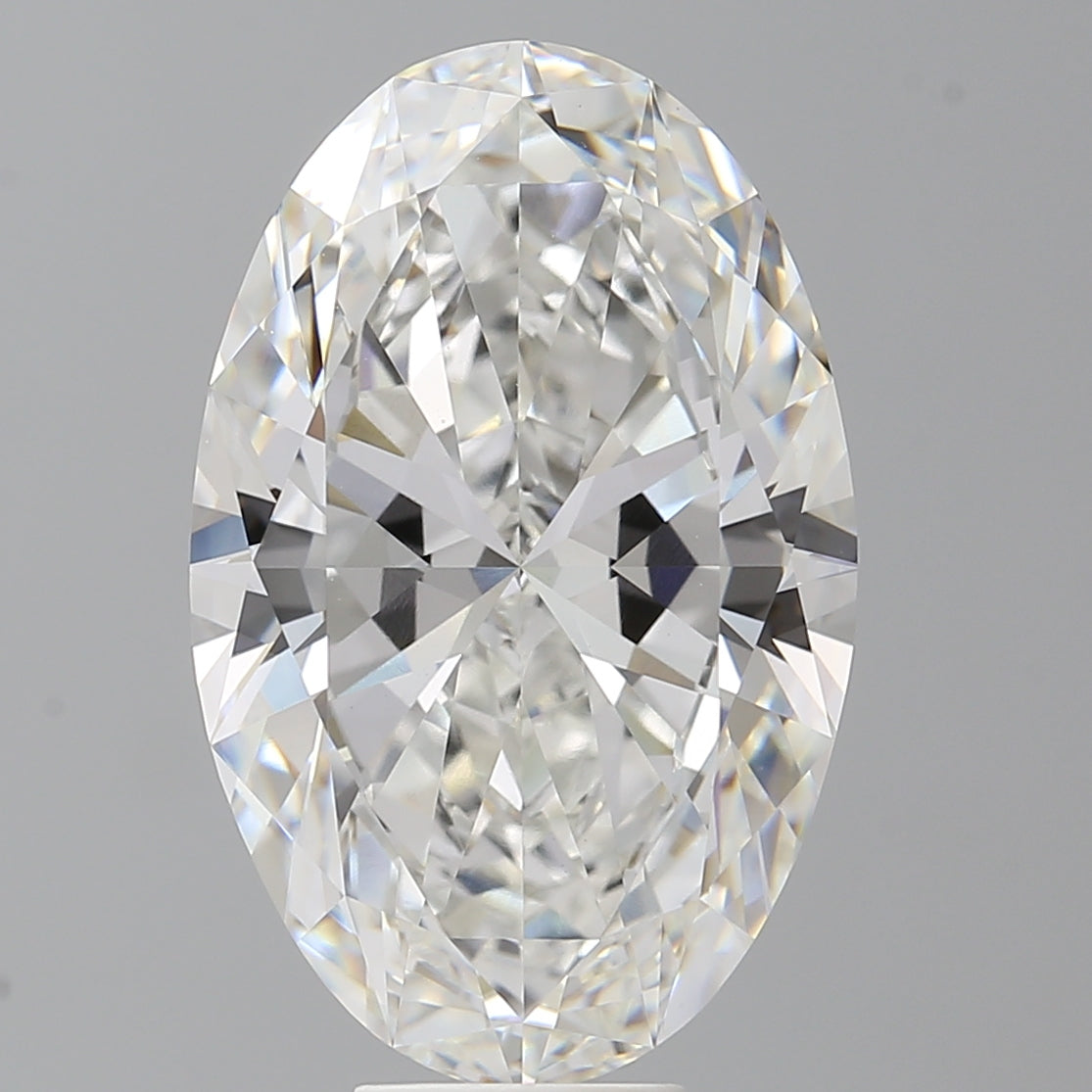 10.02 Carat Oval Shaped, Ideal Cut, E Color, VVS2 Clarity, IGI Certified Lab Grown Diamond
