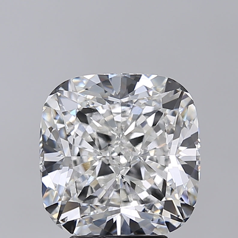 5.02 Carat Cushion Shaped, Excellent Cut, F Color, VVS2 Clarity, IGI Certified Lab Grown Diamond