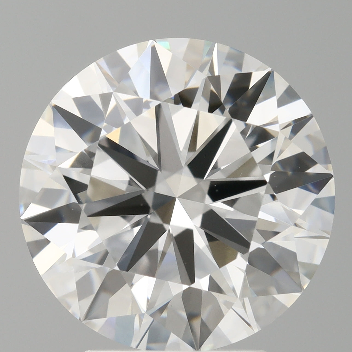 4.01 Carat Round Shaped, Ideal Cut, F Color, VVS2 Clarity, IGI Certified Lab Grown Diamond