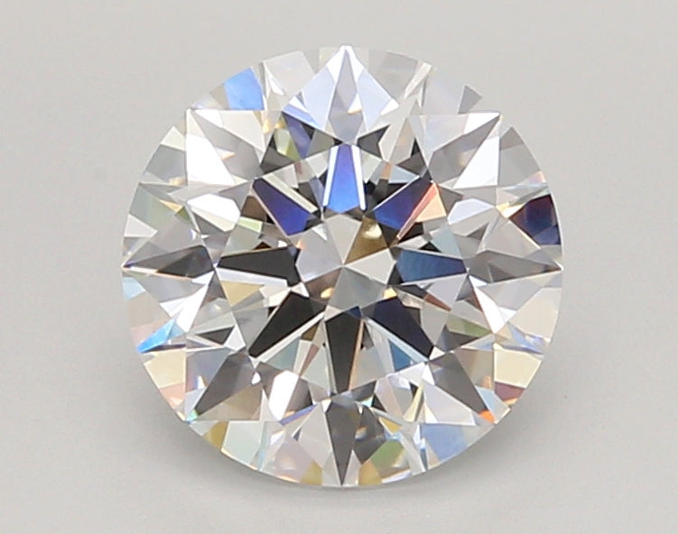 2.04 Carat Round Shaped, Ideal Cut, D Color, VVS2 Clarity, IGI Certified Lab Grown Diamond