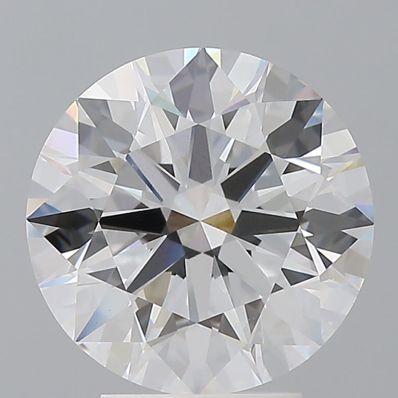 4.10 Carat Round Shaped, Ideal Cut, E Color, VS1 Clarity, IGI Certified Lab Grown Diamond