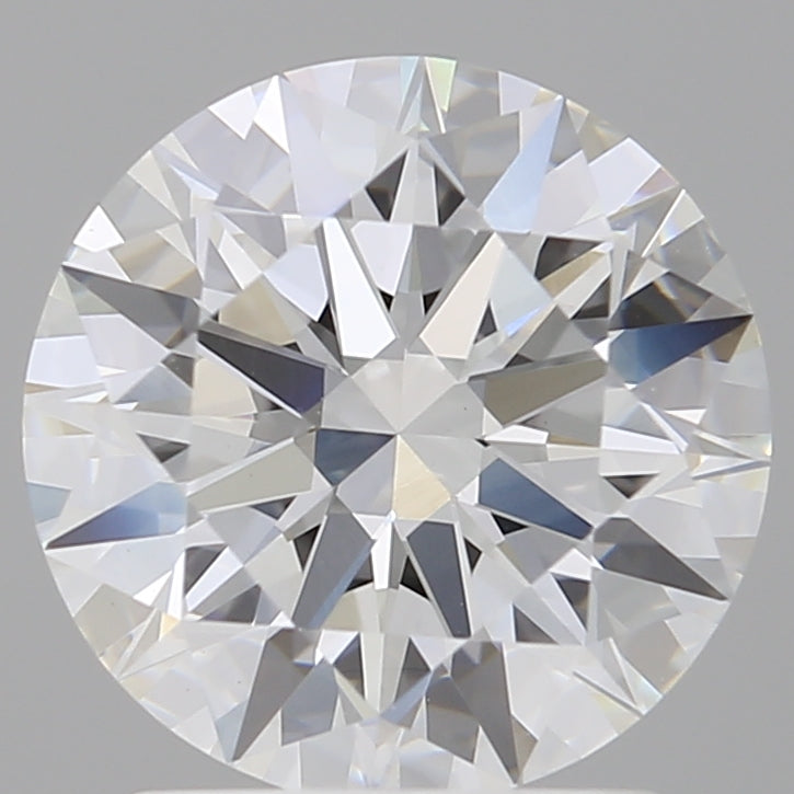 2.06 Carat Round Shaped, Ideal Cut, E Color, VVS2 Clarity, IGI Certified Lab Grown Diamond