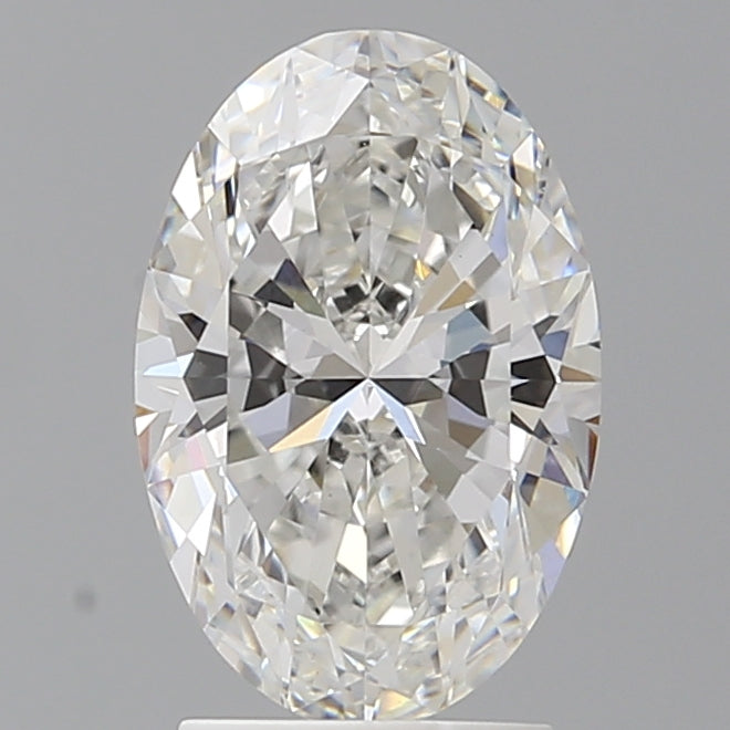 2.54 Carat Oval Shaped, Ideal Cut, E Color, VS1 Clarity, IGI Certified Lab Grown Diamond