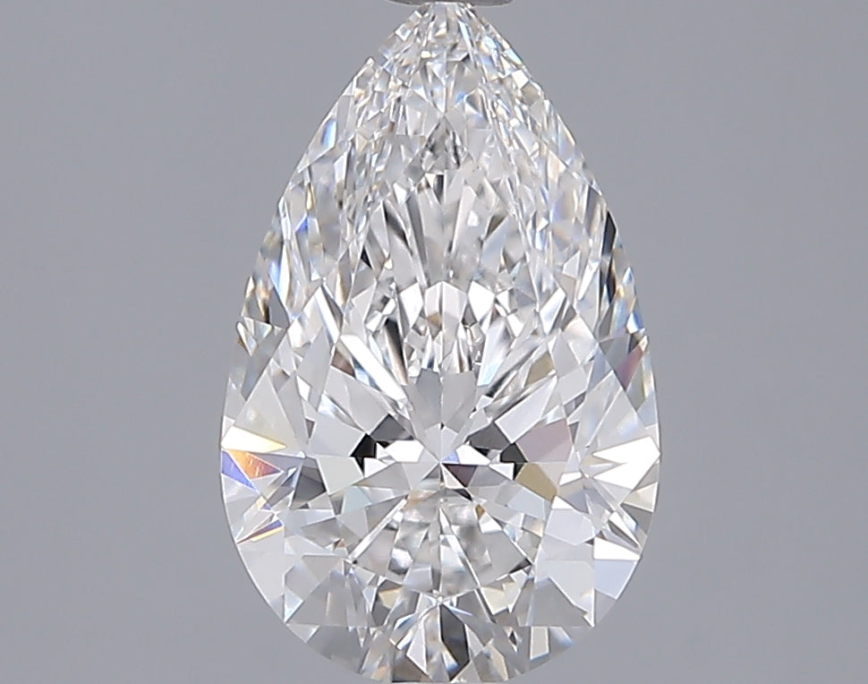 2.06 Carat Pear Shaped, Ideal Cut, D Color, VVS1 Clarity, IGI Certified Lab Grown Diamond