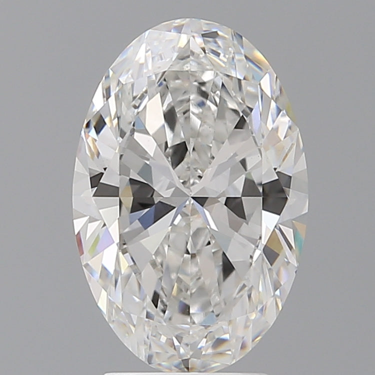 3.51 Carat Oval Shaped, Ideal Cut, E Color, VVS2 Clarity, IGI Certified Lab Grown Diamond