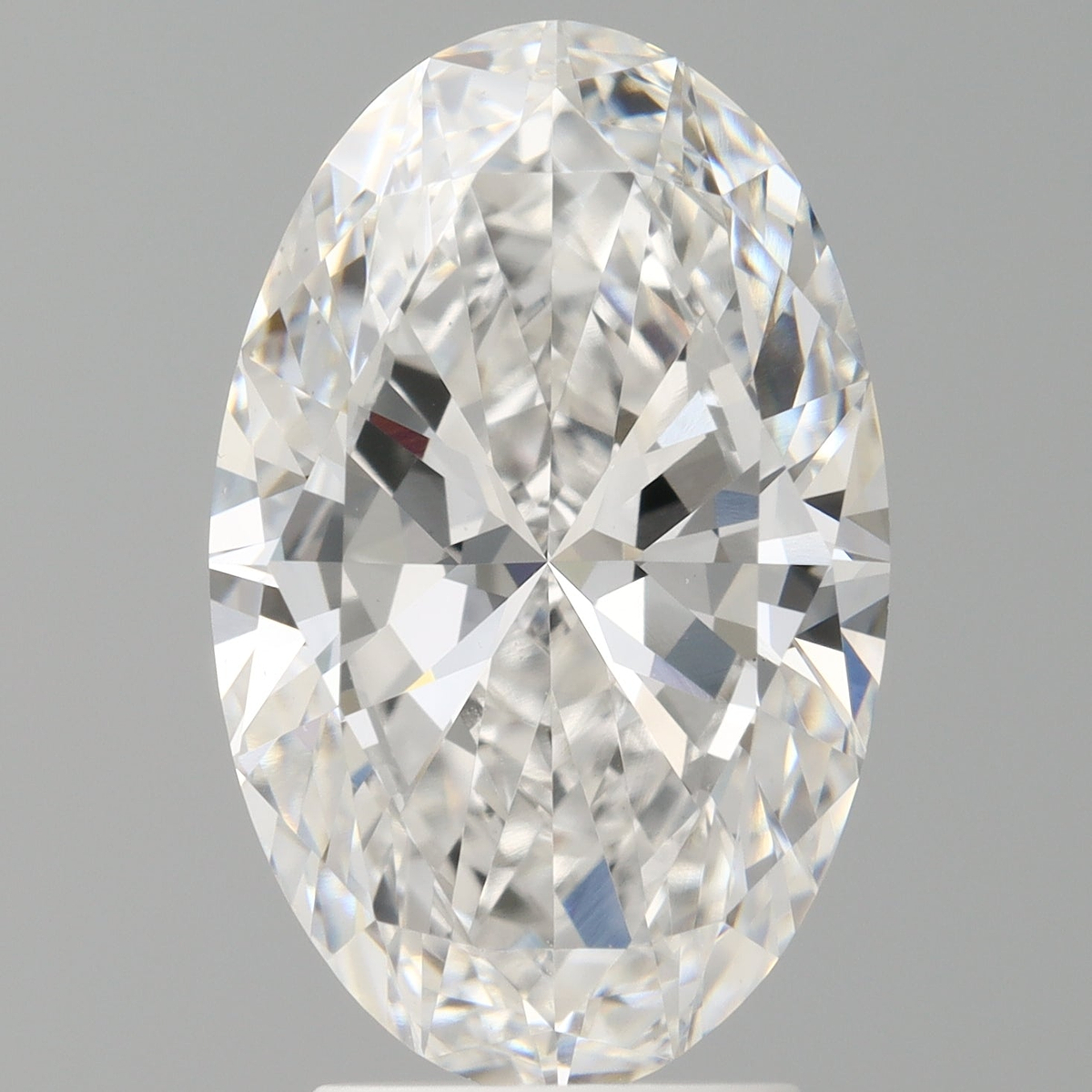 3.50 Carat Oval Shaped, Ideal Cut, E Color, VS1 Clarity, IGI Certified Lab Grown Diamond
