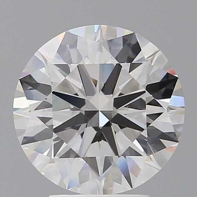 4.02 Carat Round Shaped, Ideal Cut, F Color, VVS2 Clarity, IGI Certified Lab Grown Diamond