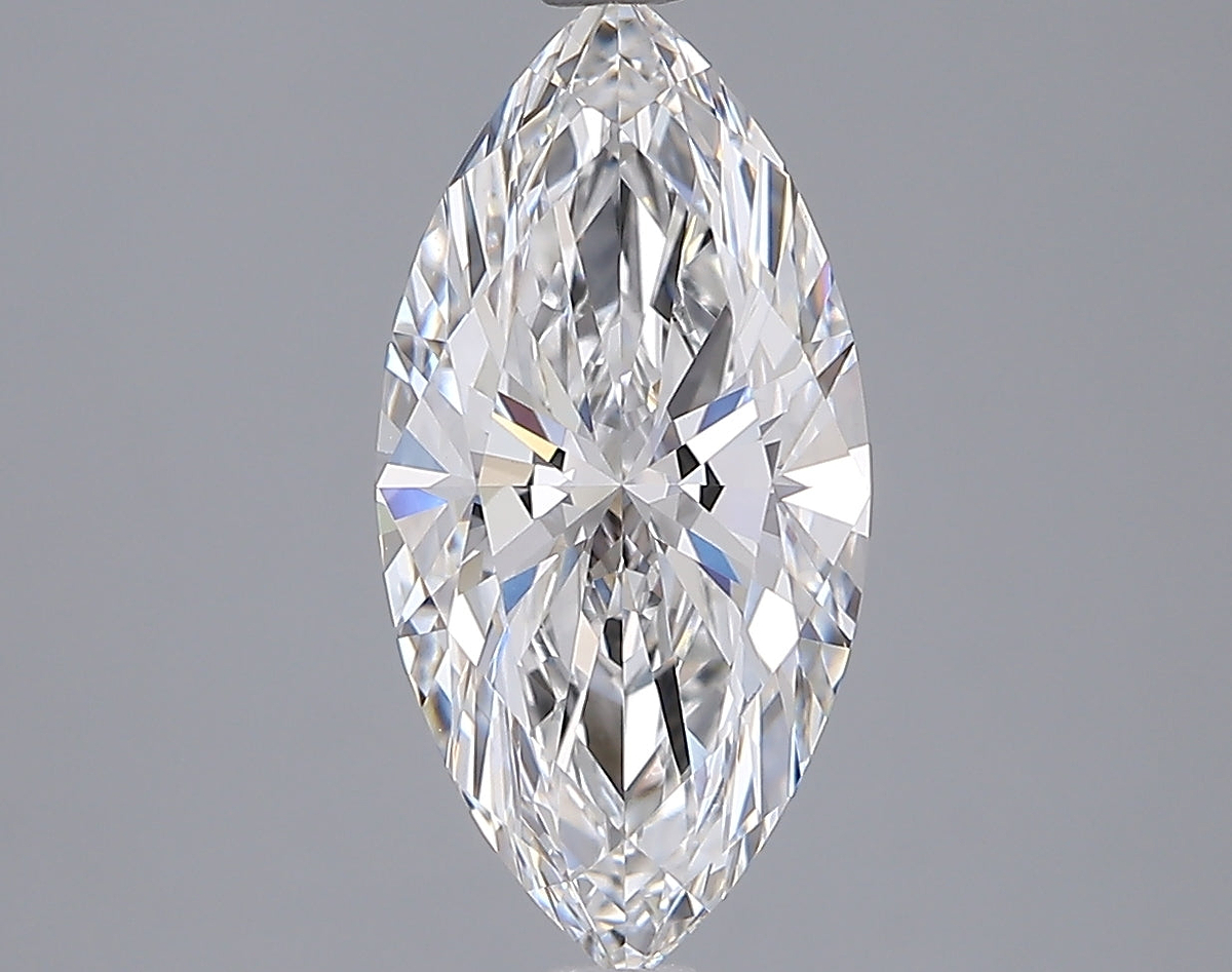 2.52 Carat Marquise Shaped, Ideal Cut, E Color, VVS2 Clarity, IGI Certified Lab Grown Diamond