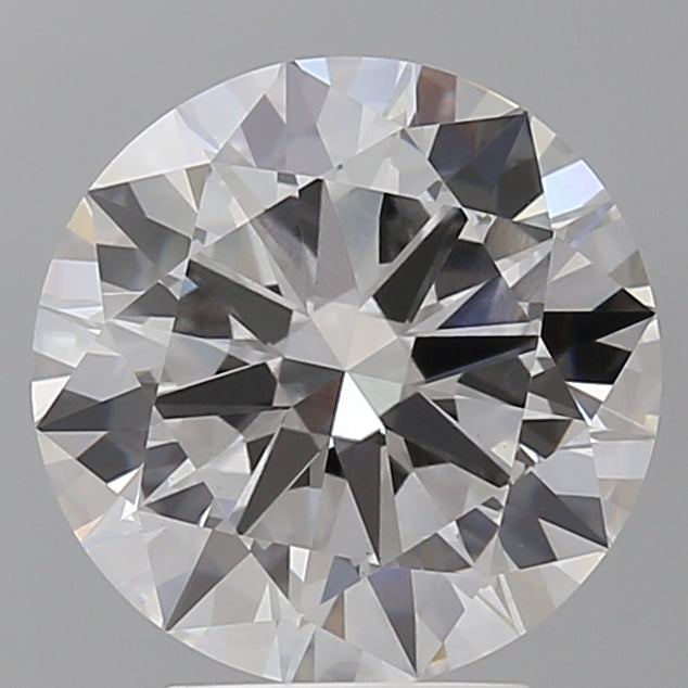 4.00 Carat Round Shaped, Excellent Cut, E Color, VS1 Clarity, IGI Certified Lab Grown Diamond