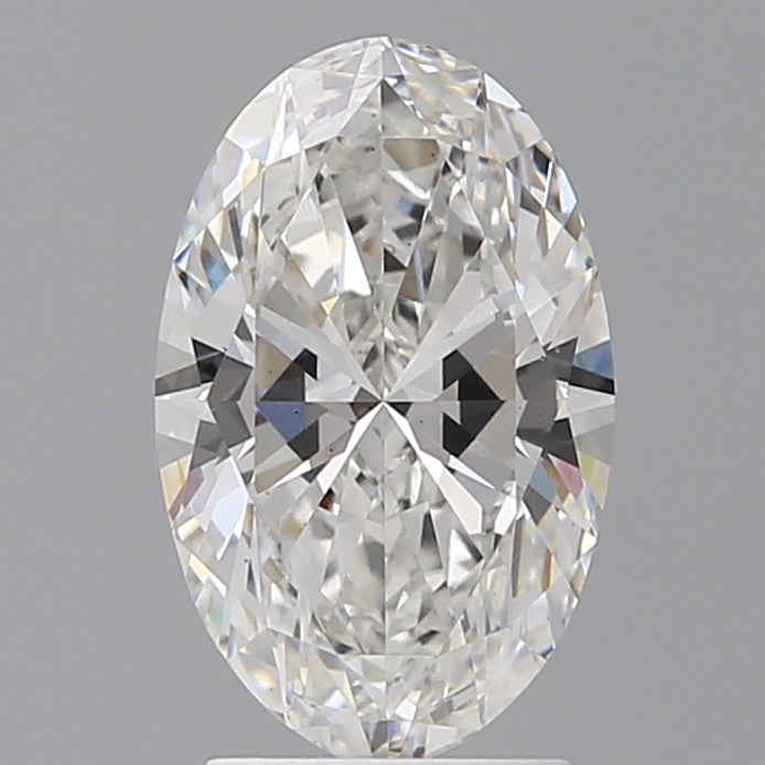 2.53 Carat Oval Shaped, Ideal Cut, E Color, VS1 Clarity, IGI Certified Lab Grown Diamond
