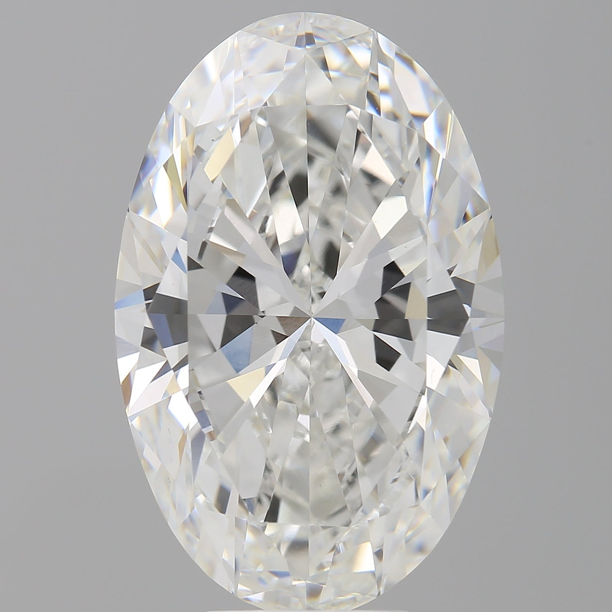 8.07 Carat Oval Shaped, Ideal Cut, F Color, VVS2 Clarity, IGI Certified Lab Grown Diamond