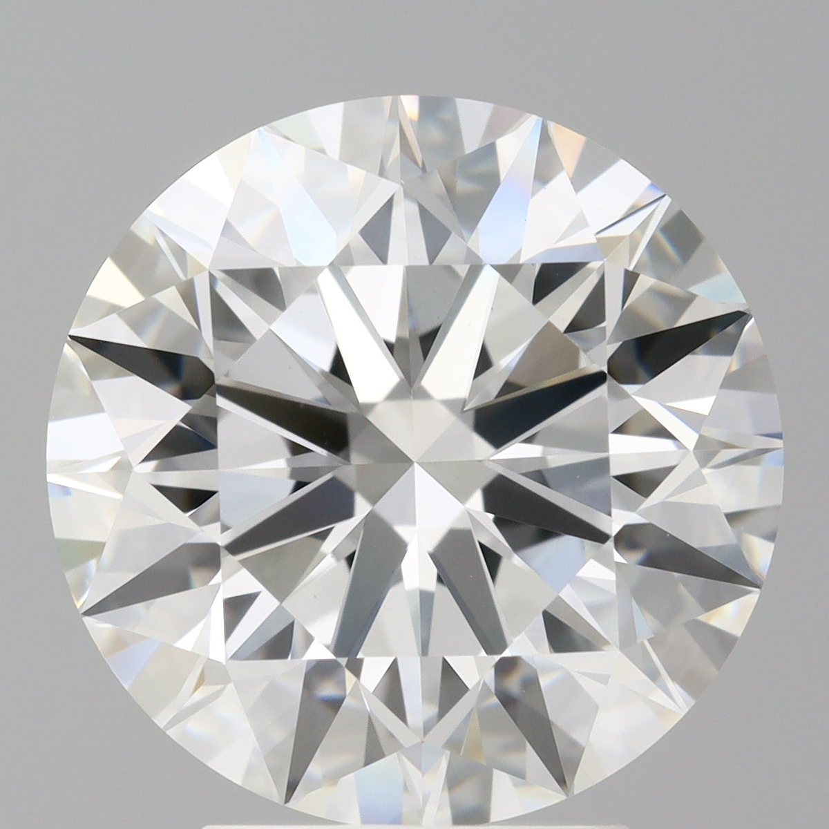 4.09 Carat Round Shaped, Ideal Cut, E Color, VVS2 Clarity, IGI Certified Lab Grown Diamond