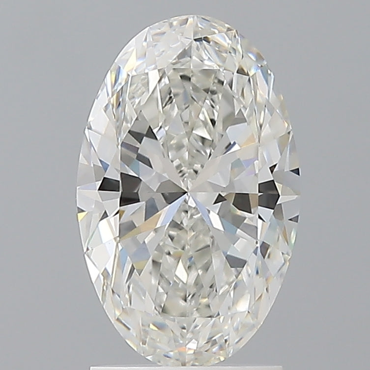 2.09 Carat Oval Shaped, Ideal Cut, F Color, VVS2 Clarity, IGI Certified Lab Grown Diamond