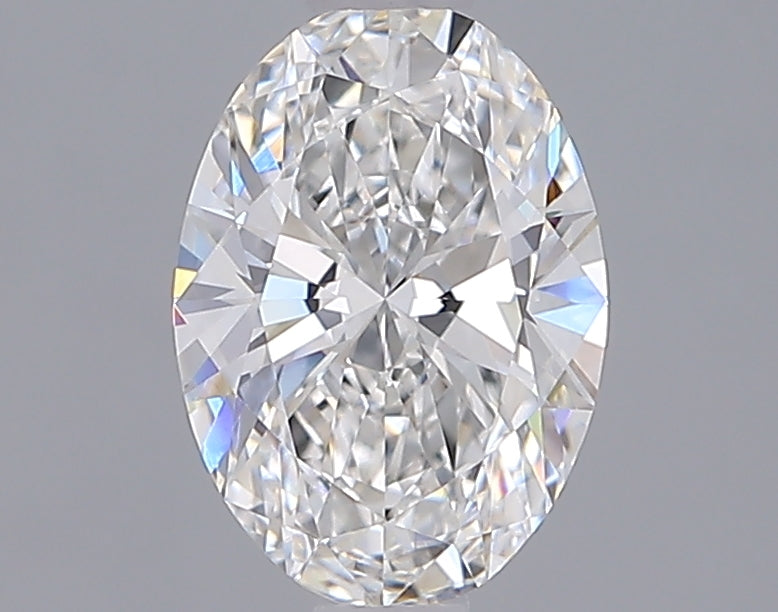 1.29 Carat Oval Shaped, Ideal Cut, F Color, VVS1 Clarity, IGI Certified Lab Grown Diamond