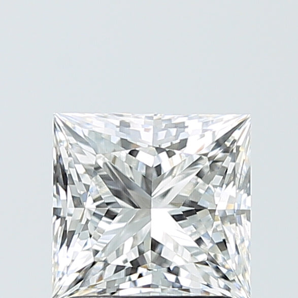 2.00 Carat Princess Shaped, Excellent Cut, E Color, VVS2 Clarity, IGI Certified Lab Grown Diamond