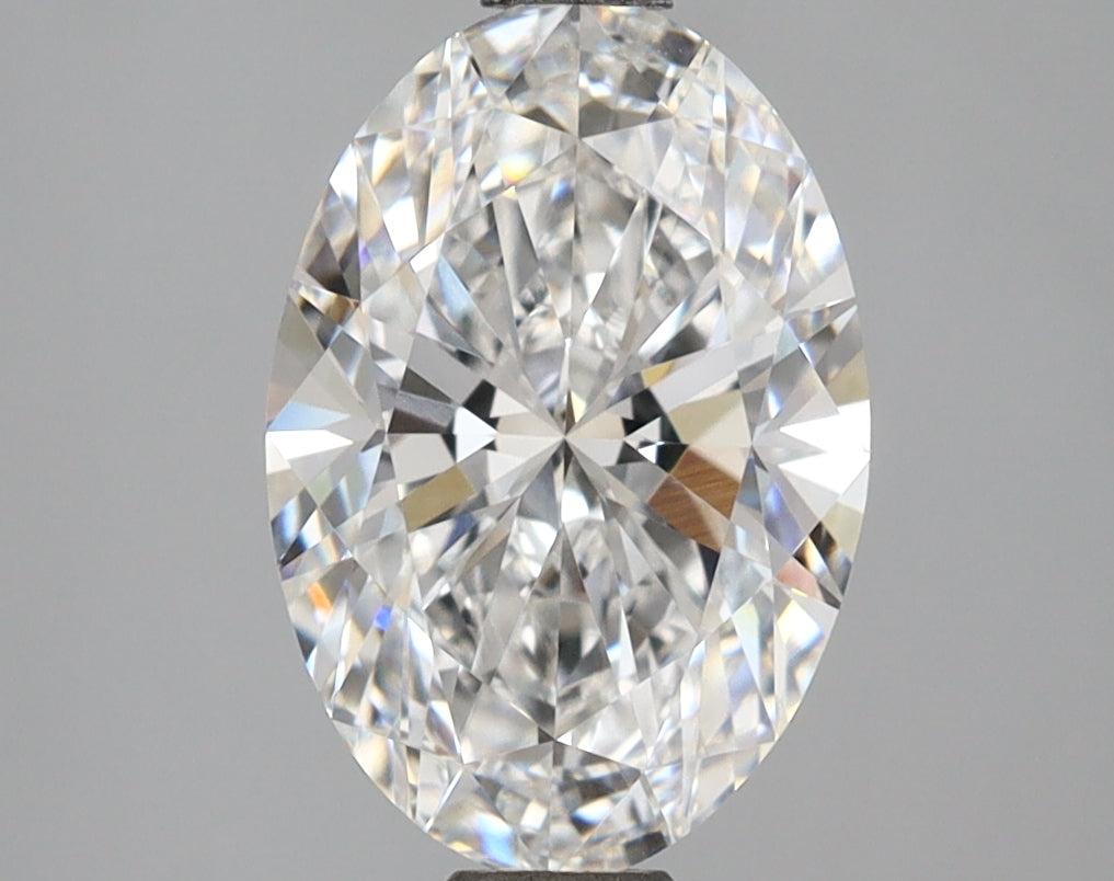 2.51 Carat Oval Shaped, Ideal Cut, E Color, VVS2 Clarity, IGI Certified Lab Grown Diamond