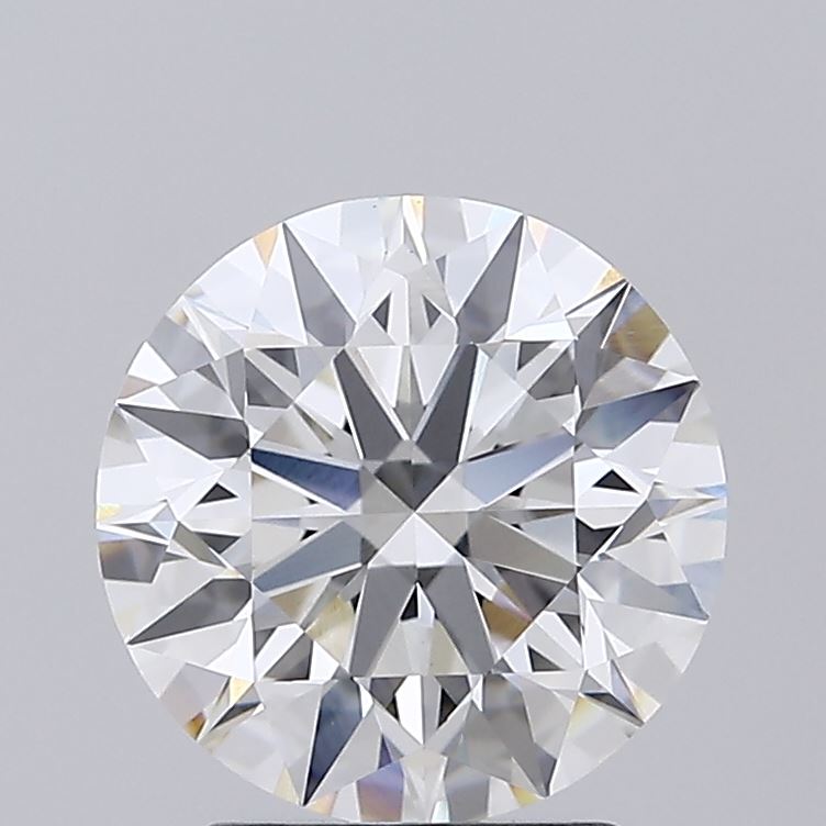 2.27 Carat Round Shaped, Ideal Cut, G Color, VVS2 Clarity, IGI Certified Lab Grown Diamond