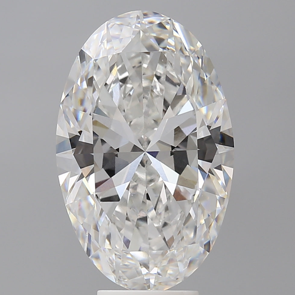 6.59 Carat Oval Shaped, Ideal Cut, E Color, VS1 Clarity, IGI Certified Lab Grown Diamond