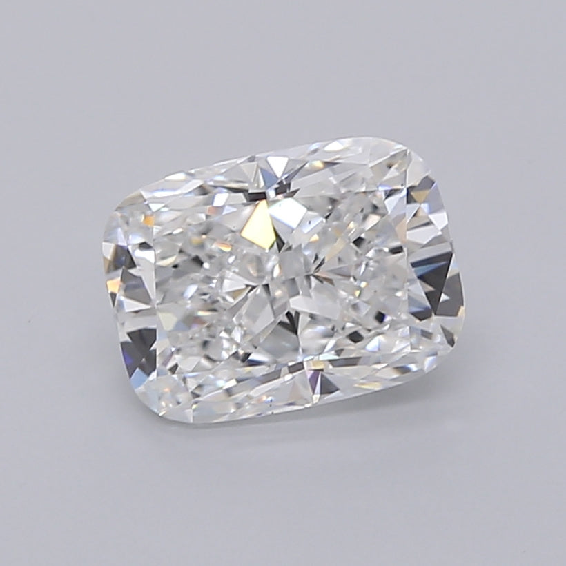 2.00 Carat Cushion Shaped, Ideal Cut, D Color, VS1 Clarity, IGI Certified Lab Grown Diamond