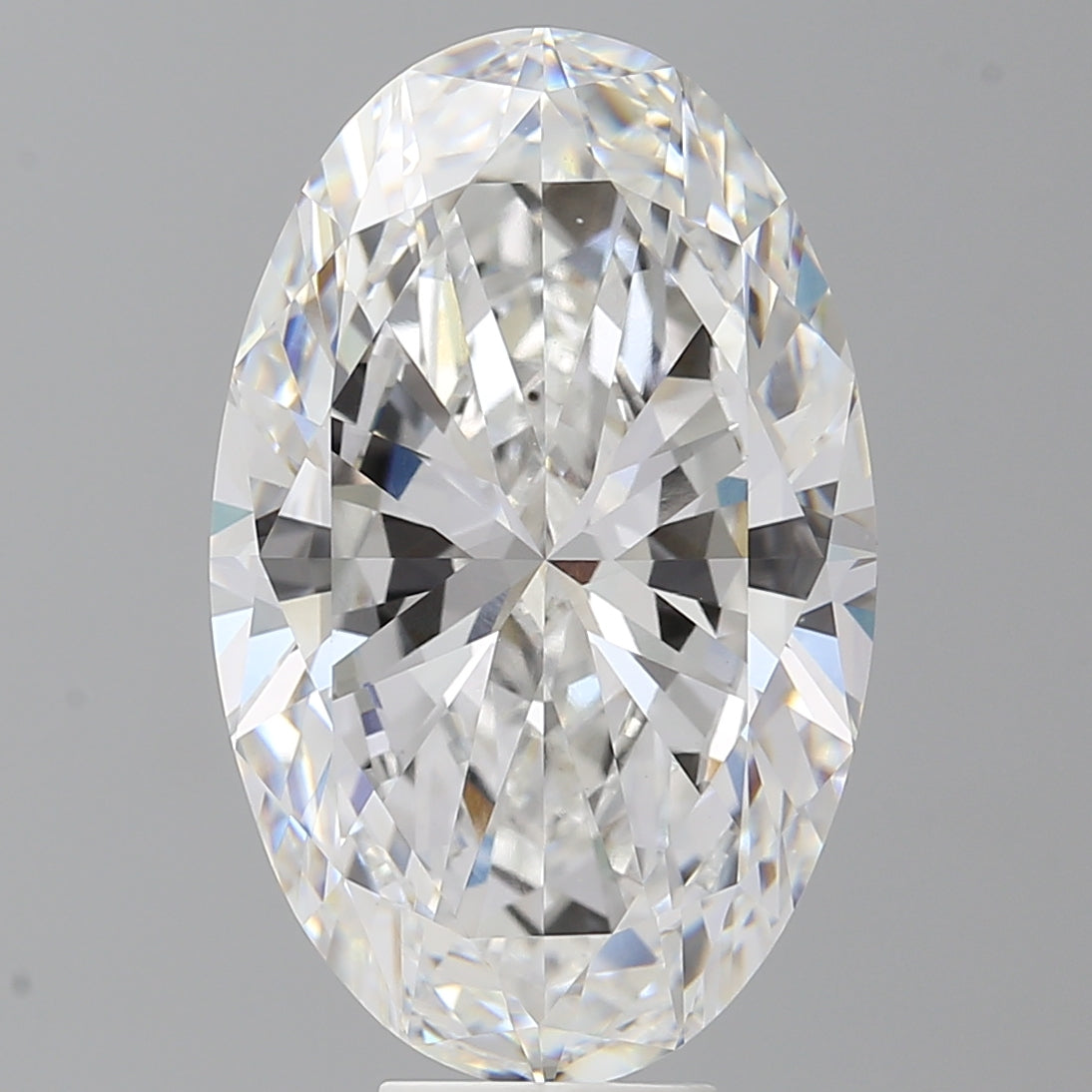 9.58 Carat Oval Shaped, Ideal Cut, E Color, VVS2 Clarity, IGI Certified Lab Grown Diamond