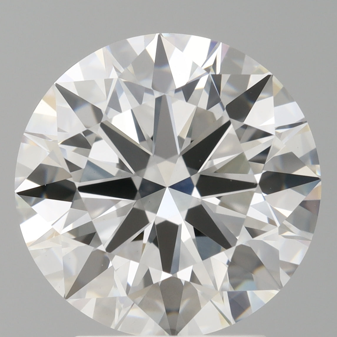 3.09 Carat Round Shaped, Ideal Cut, F Color, VVS2 Clarity, IGI Certified Lab Grown Diamond