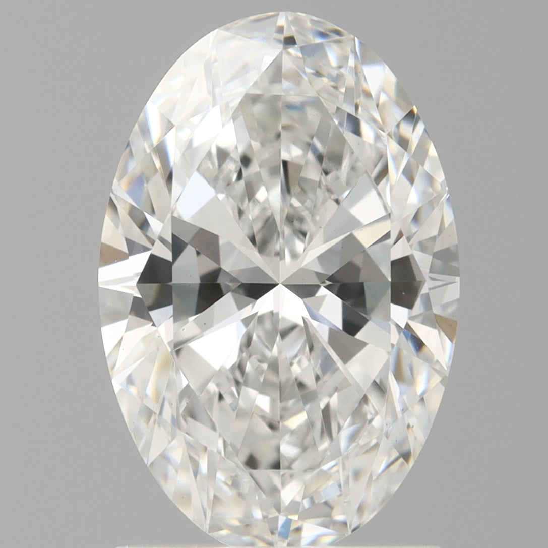 1.54 Carat Oval Shaped, Ideal Cut, E Color, VS1 Clarity, IGI Certified Lab Grown Diamond