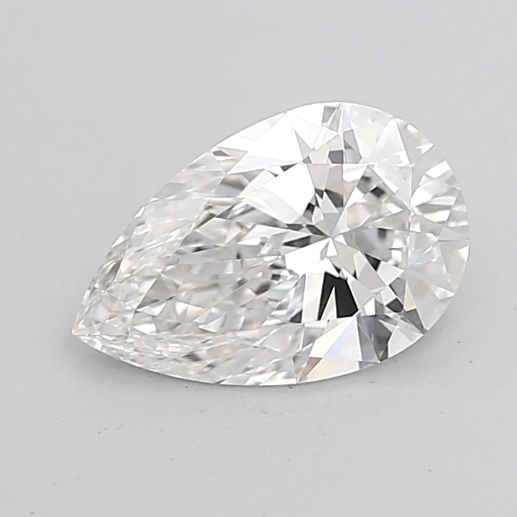 1.51 Carat Pear Shaped, Ideal Cut, D Color, VVS1 Clarity, IGI Certified Lab Grown Diamond