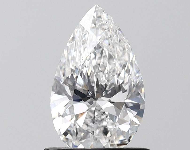 1.11 Carat Pear Shaped, Excellent Cut, E Color, VVS2 Clarity, IGI Certified Lab Grown Diamond