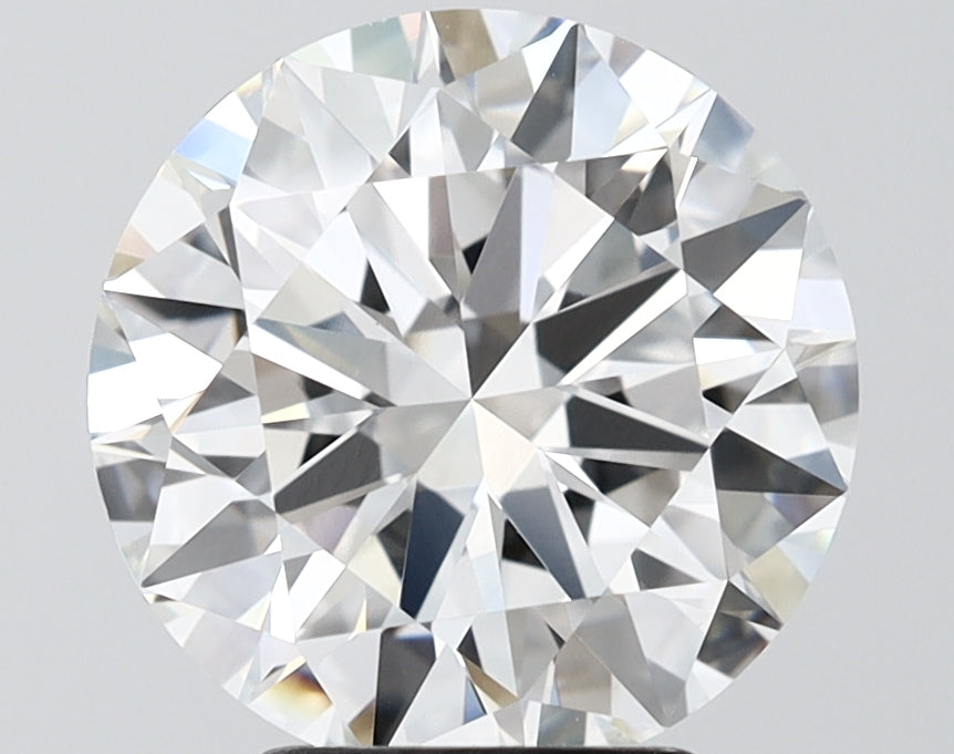 4.00 Carat Round Shaped, Excellent Cut, E Color, VVS2 Clarity, IGI Certified Lab Grown Diamond