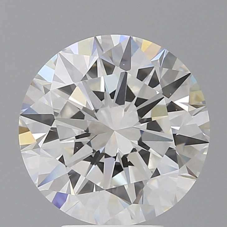5.05 Carat Round Shaped, Excellent Cut, F Color, VVS2 Clarity, IGI Certified Lab Grown Diamond