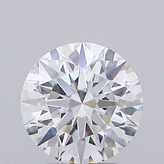 2.01 Carat Round Shaped, Ideal Cut, E Color, VS1 Clarity, IGI Certified Lab Grown Diamond